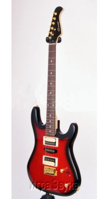Фото CARAYA E-252 R-D-S (Электро-гитара 6-струнная формы Stratocaster)