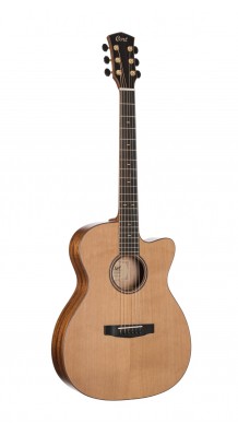 Фото CORT FLOW-OC-WCASE-NS FLOW SERIES (Электро-акустическая гитара, цвет натуральный, с футляром)