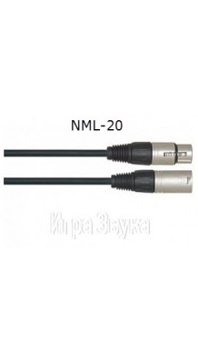 Фото LEEM NML-20 (Микрофонный моно кабель 6 метров XLR-мама/XLR-папа)